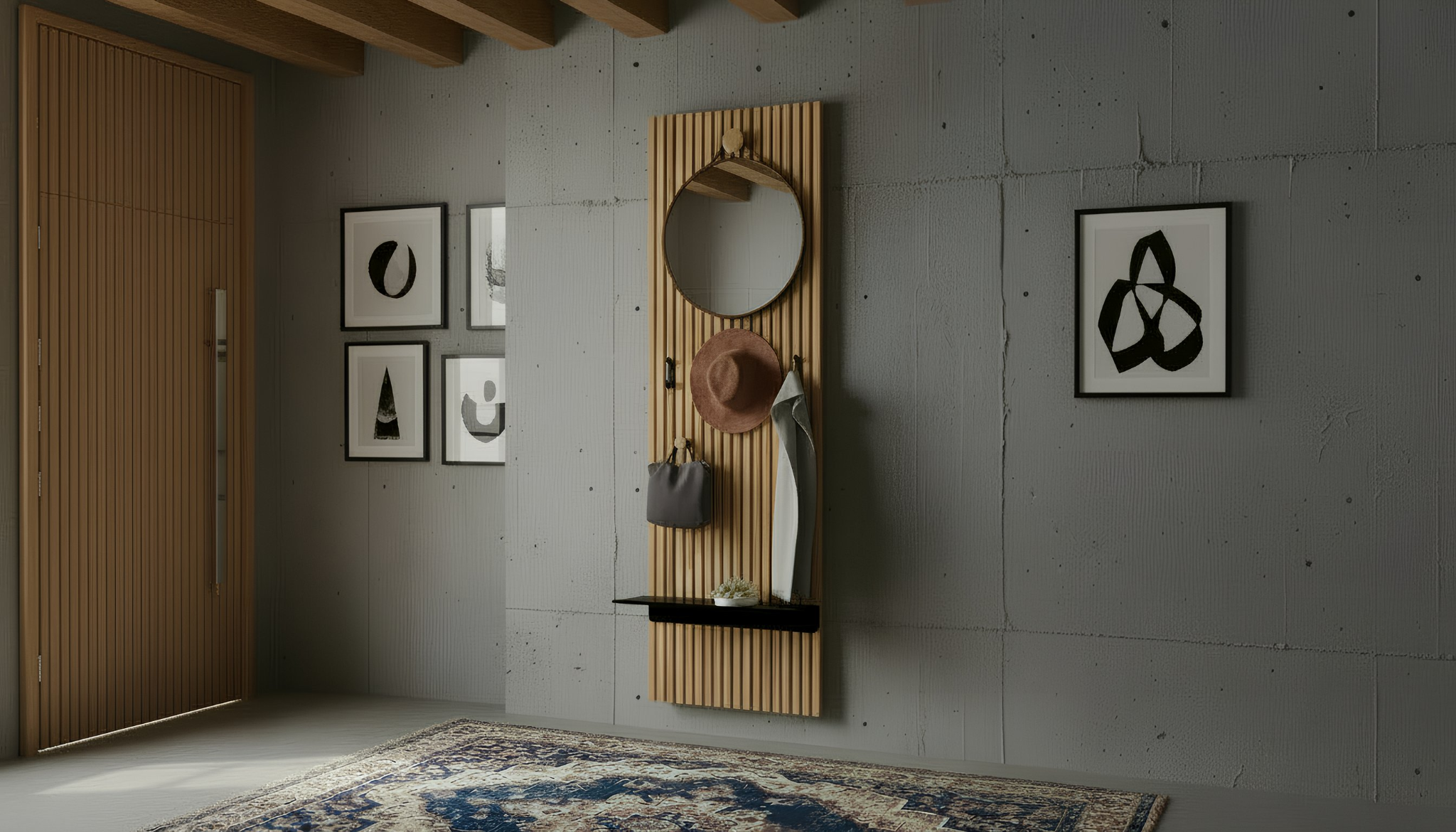 teak wall panels