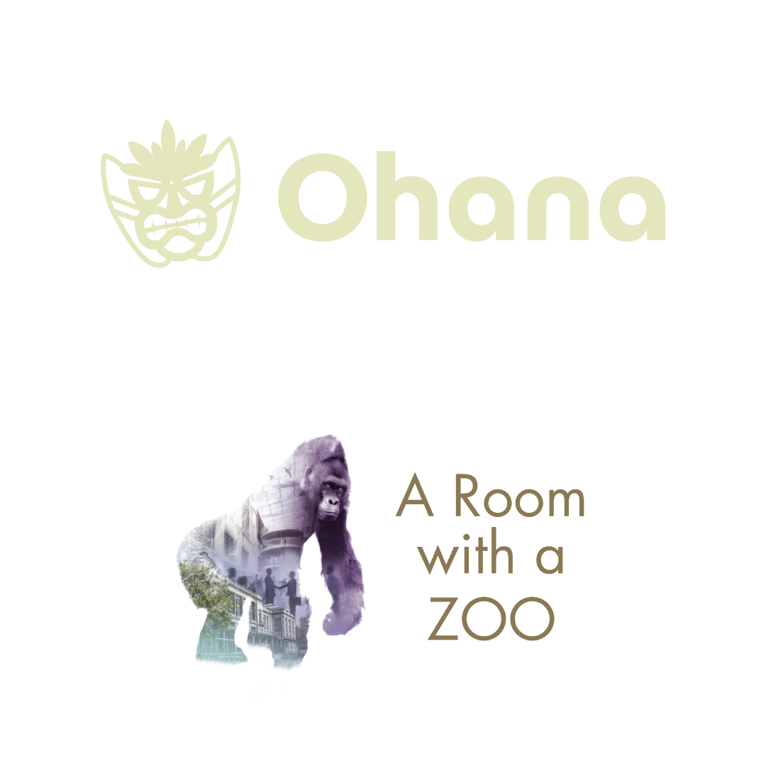 A combination of the Ohana and A Room with a ZOO logos.