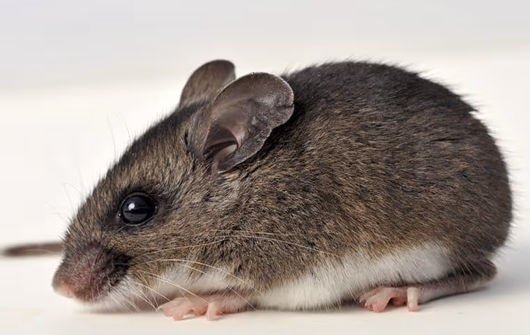 Mouse on the floor.
