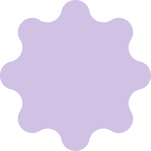 Abstract representation of an atom with orbiting electrons depicted by circles and curved lines.