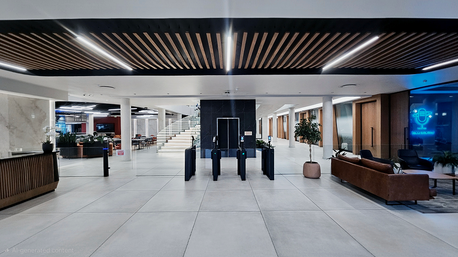 Contemporary building exterior