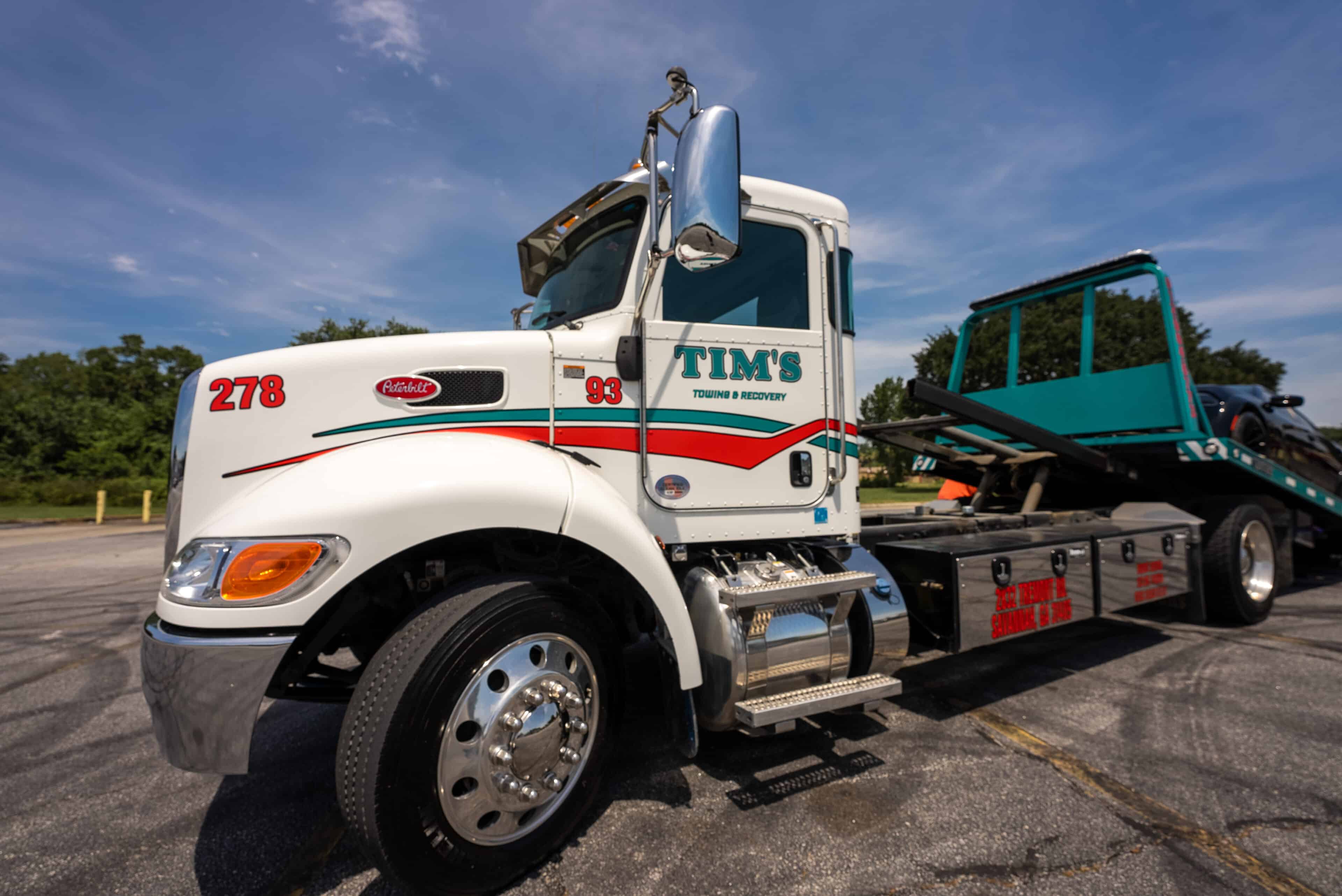 Quality Towing Service Assisting A Vehicle On The Roadside