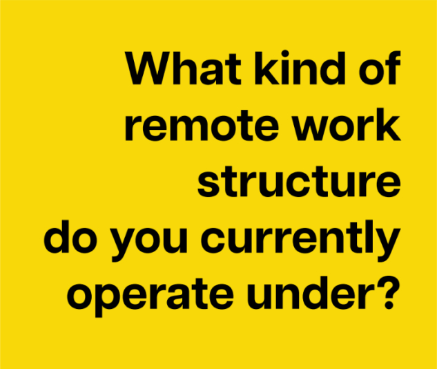 Where remote workers work from