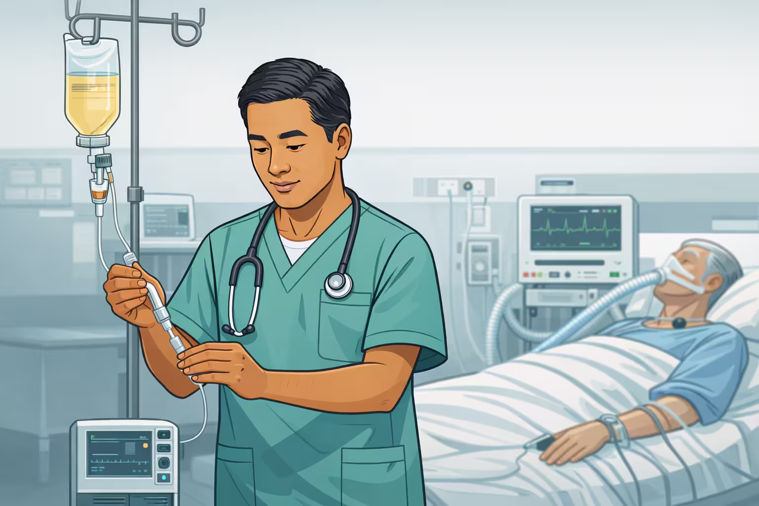 IV amoxiclav, melanoma staging and dermatomyositis treatment choices