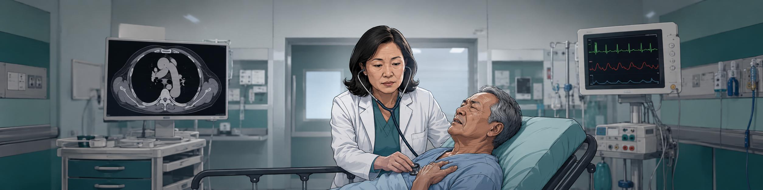 Aortic dissection, febrile infants and headache treatment