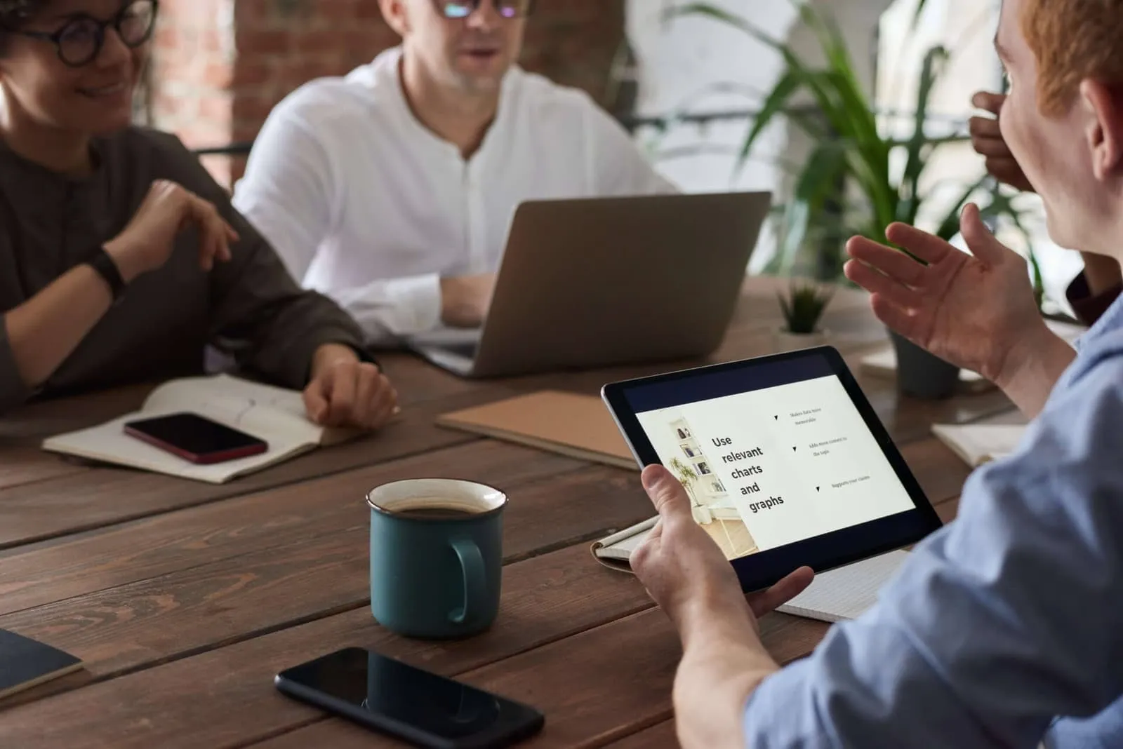 Team working together