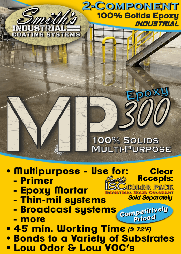 Smith’s Epoxy MP300 Los Angeles | What It Takes LA