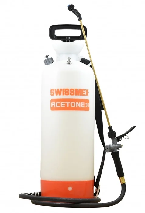 Swissmex Acetone 30 pump sprayer with wand and hose