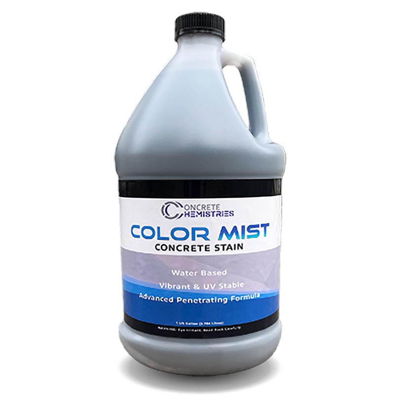 Color Mist Concrete Stain 1-gallon jug