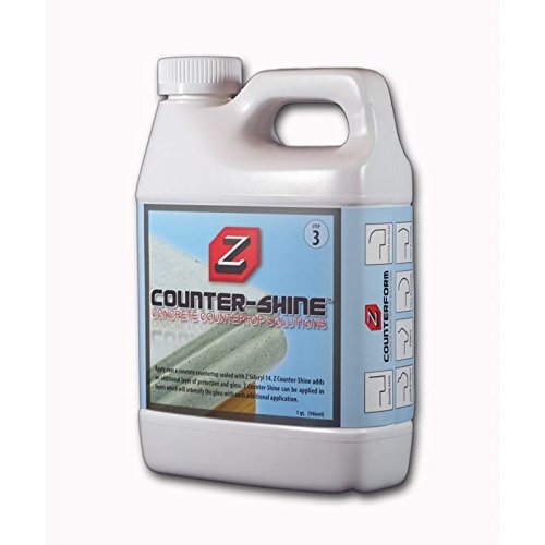 Z Counter-Shine concrete countertop sealer, 1-quart jug