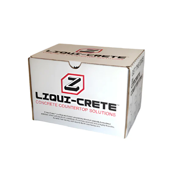 Z Liqui-Crete concrete countertop admix box