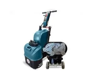Forte 20 inch rotary floor grinder with teal motor housing