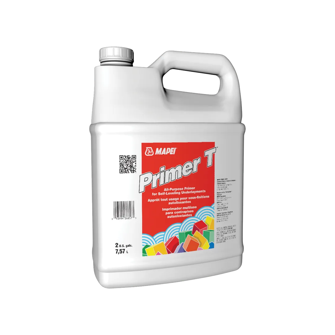 Mapei Primer T magenta acrylic primer for self-leveling underlayments