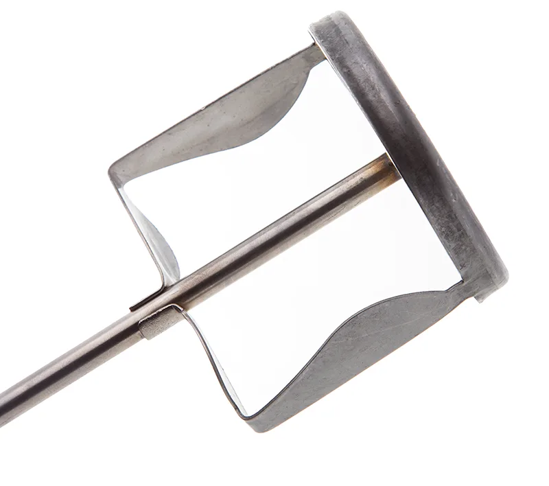 Jiffy Mixer HS-2 stainless steel mixing paddle for 1 to 2 gallon containers