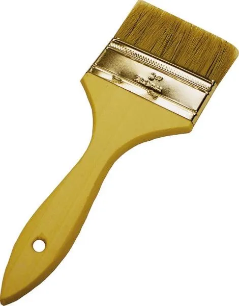Wooster chip brush with white China bristle and wood handle