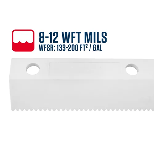 Midwest Rake EasySqueegee 18 inch 8-12 WFT mil notched replacement blade