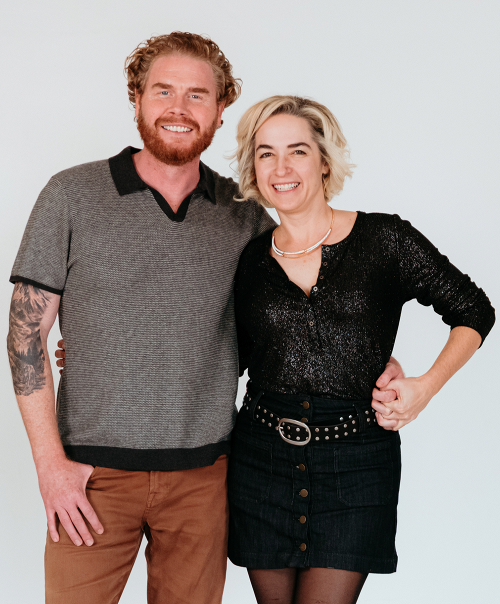 Doug and his wife, creators behind Lasting Confidence