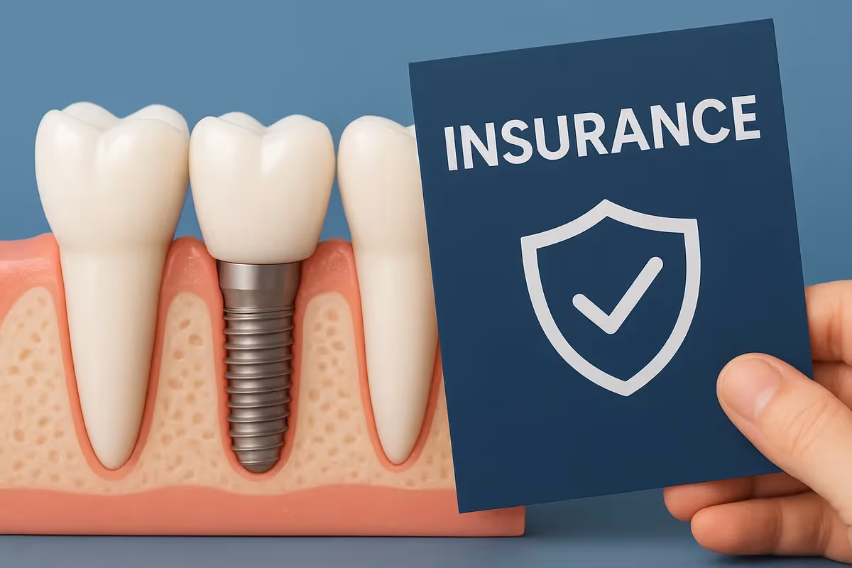 Insurance coverage for dental implants varies