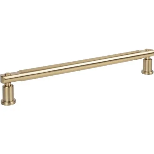 Atlas Everitt appliance pull in warm brass