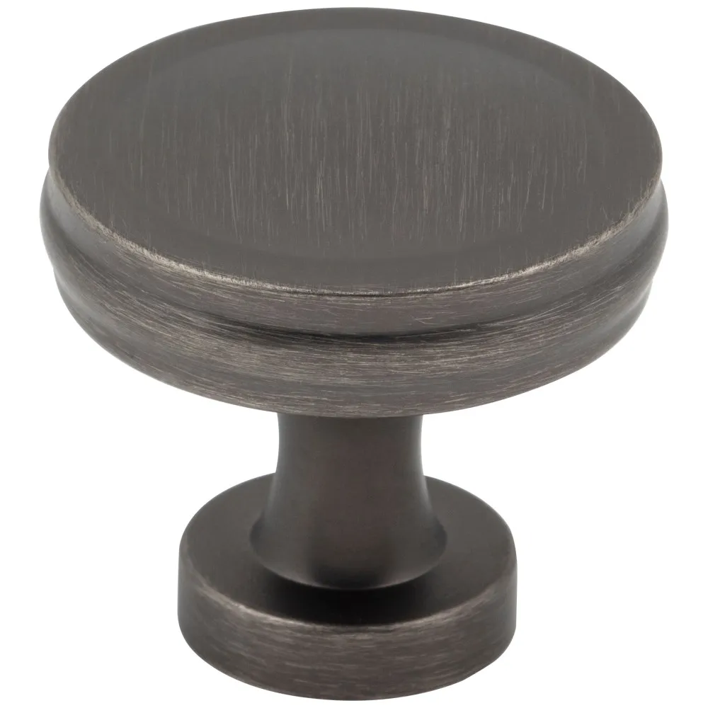Jeffrey Alexander Jules knob in brushed pewter