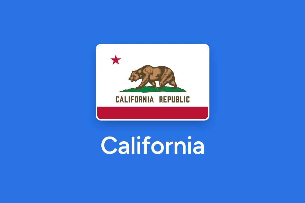 California state flag