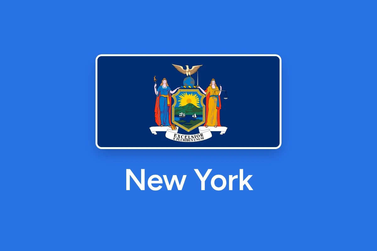 New York state flag