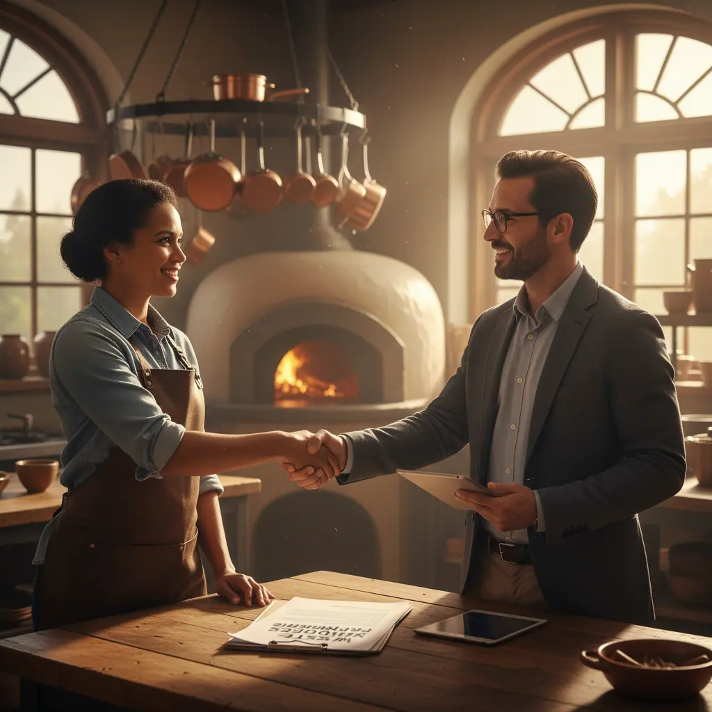 image of food truck festival