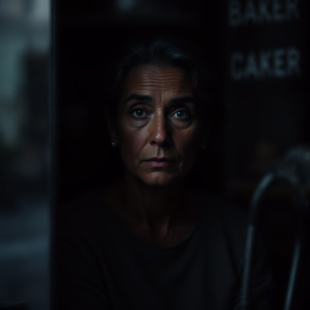 [headshot] image of customer (for a bakery)