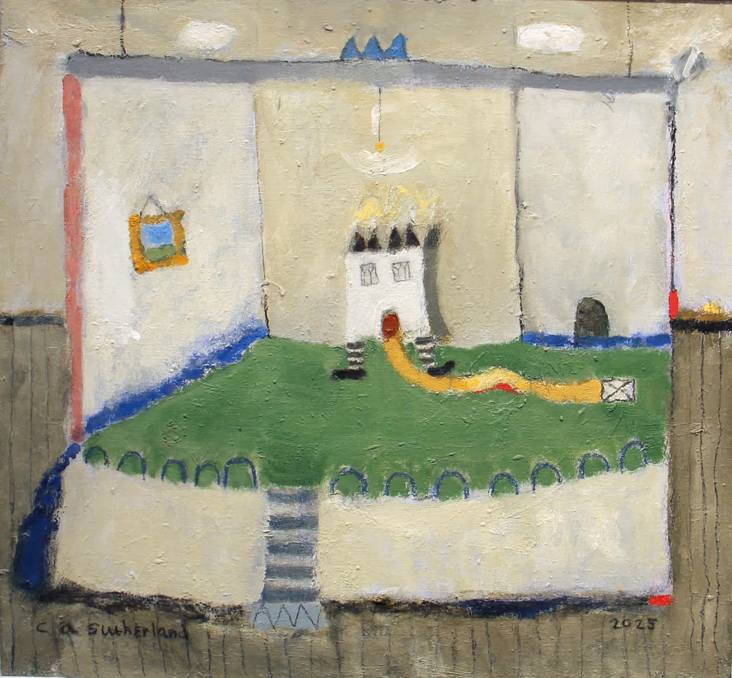 Georgie’s home is over there...yes...but it is in Jersey