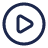 Play button icon inside a circle.
