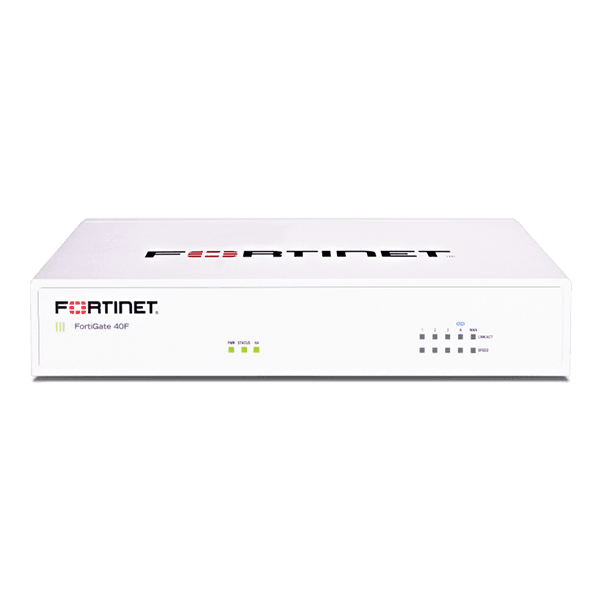 Fortinet FortiGate 40F next-generation firewall for small business network security