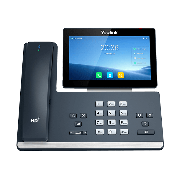Yealink T58W Pro smart business phone with 7-inch color touchscreen and video calling support