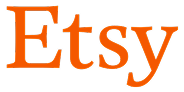 Etsy logo in orange text.