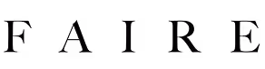 Faire brand logo text.
