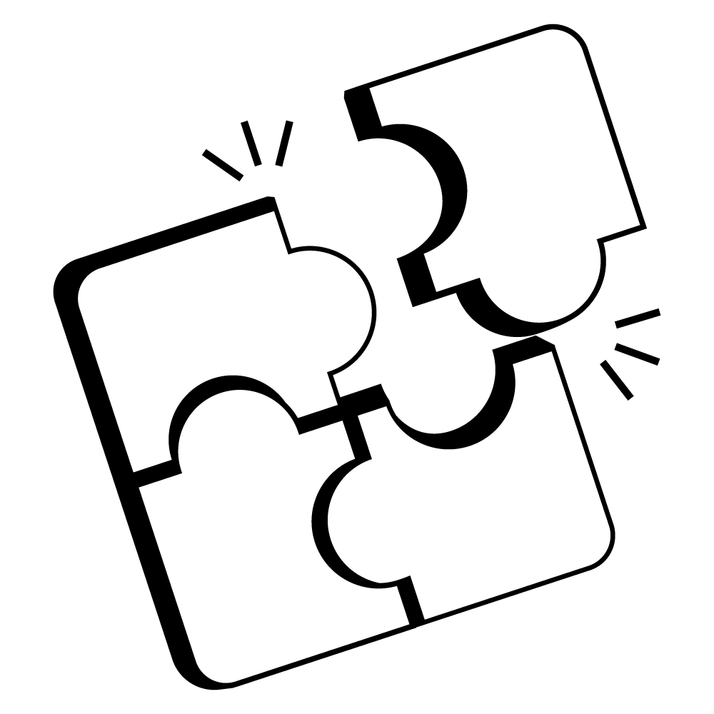 Simple black location pin icon with a circular center