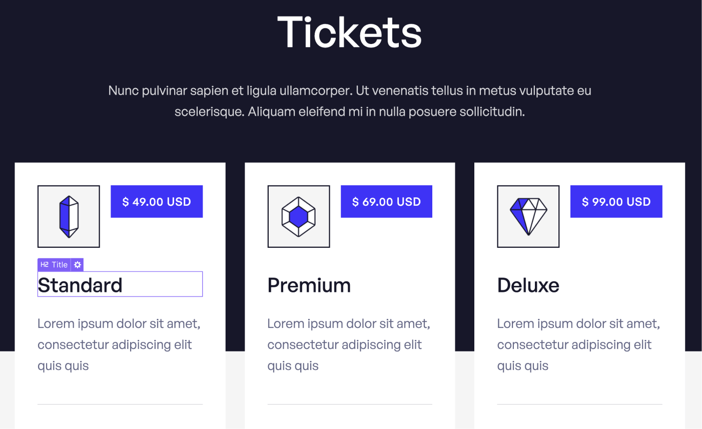 eCommerce Page - Conference X Webflow Template
