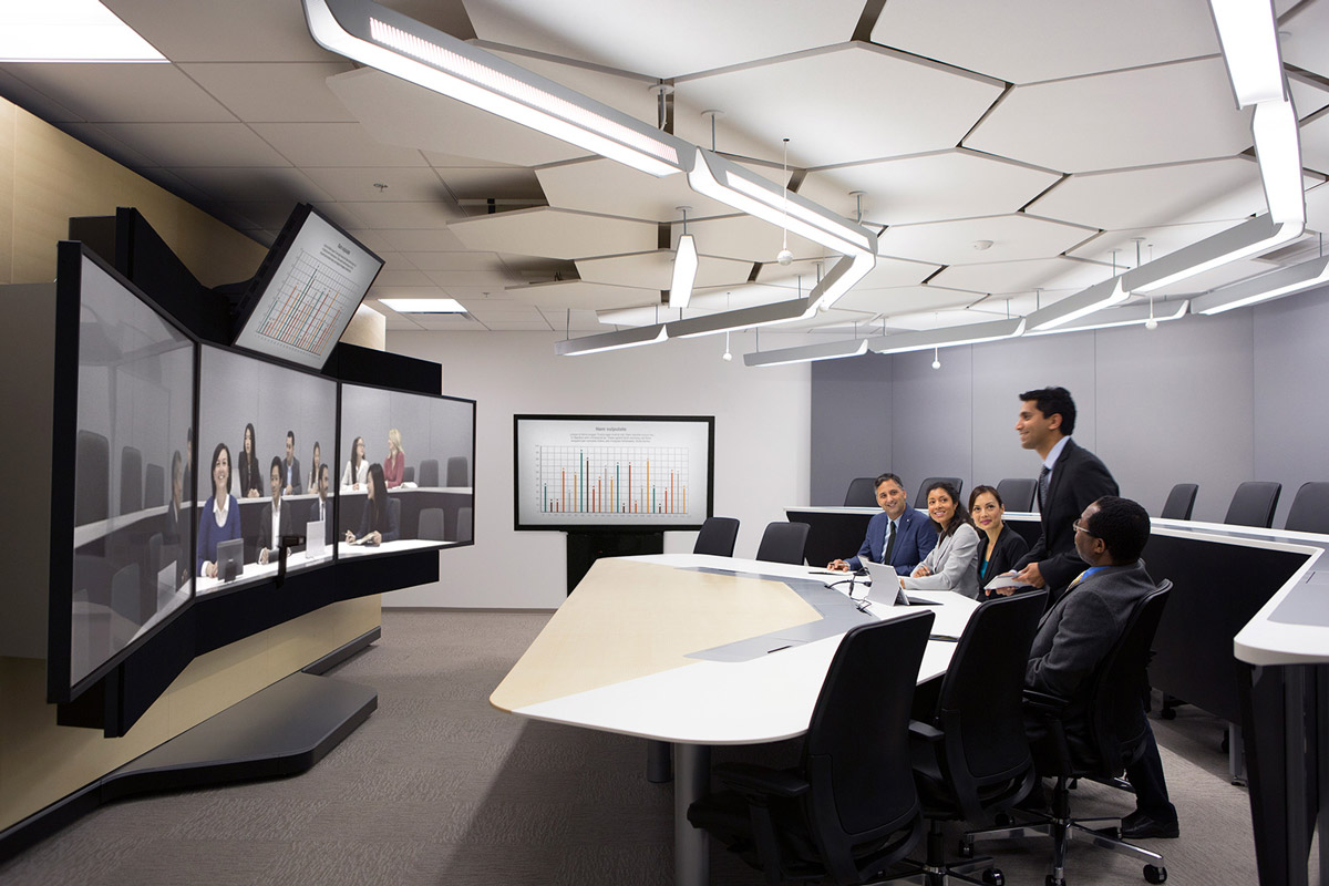 hightech control room