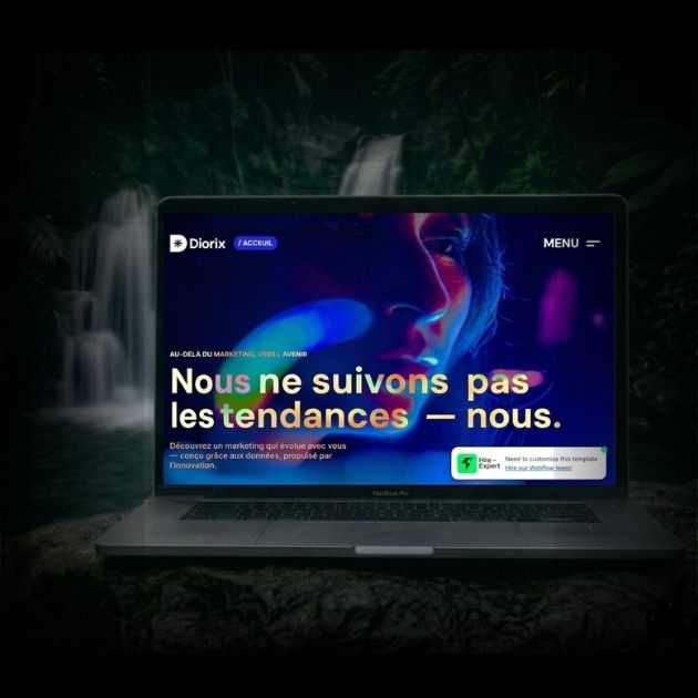 Design e-commerce minimaliste pour une marque créative. Boutique en ligne moderne avec une expérience utilisateur (UX) haut de gamme, réalisée par notre agence digitale sablaise