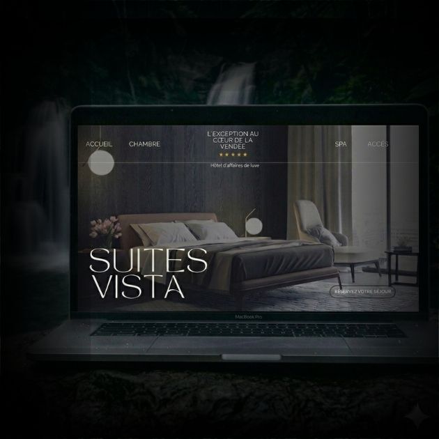 Interface e-commerce pour un restaurant gastronomique en Vendée. Mise en place d'un système de commande en ligne et Click & Collect pour booster les ventes locales.