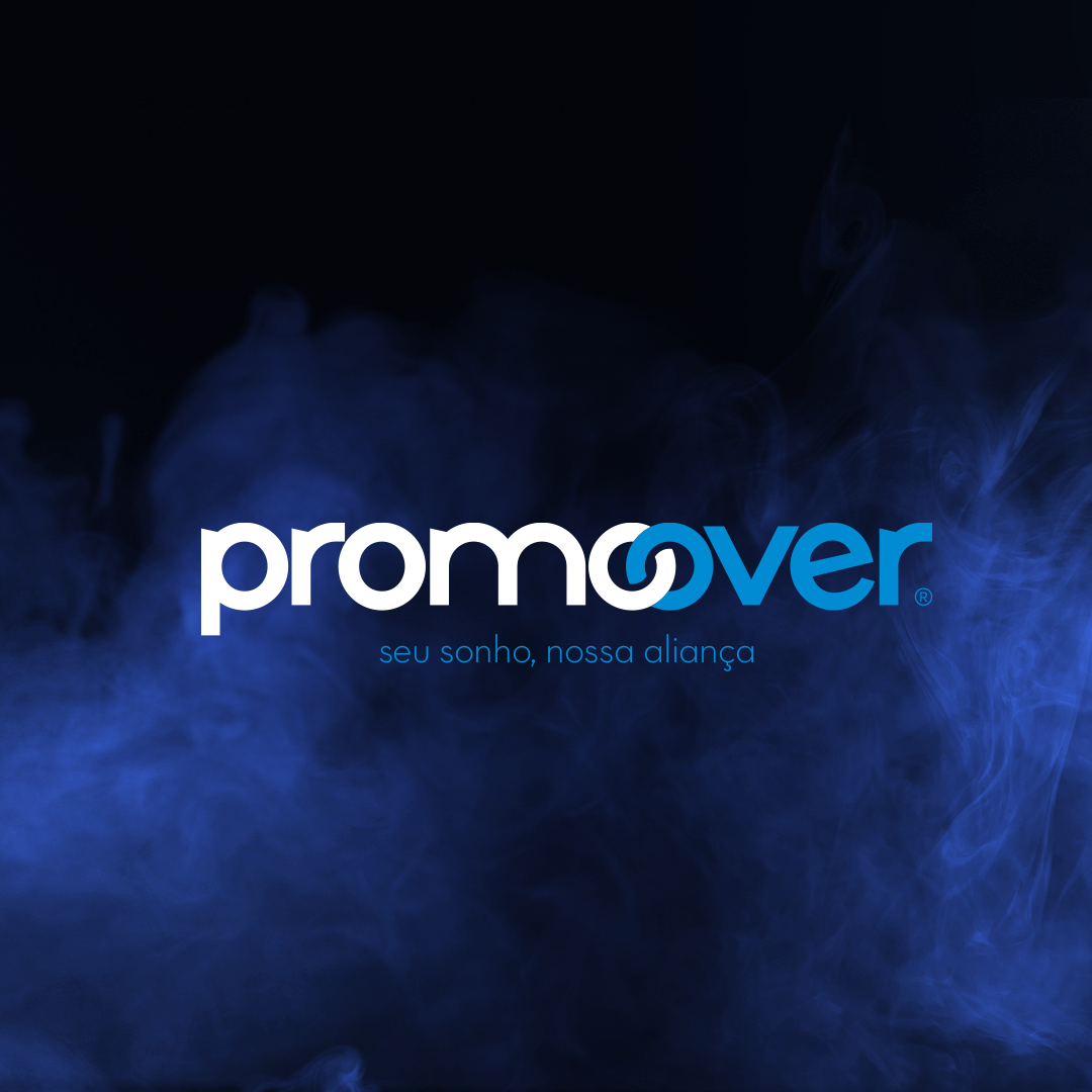 logotipo e identidade visual da Promoover empresa de formaturas e eventos