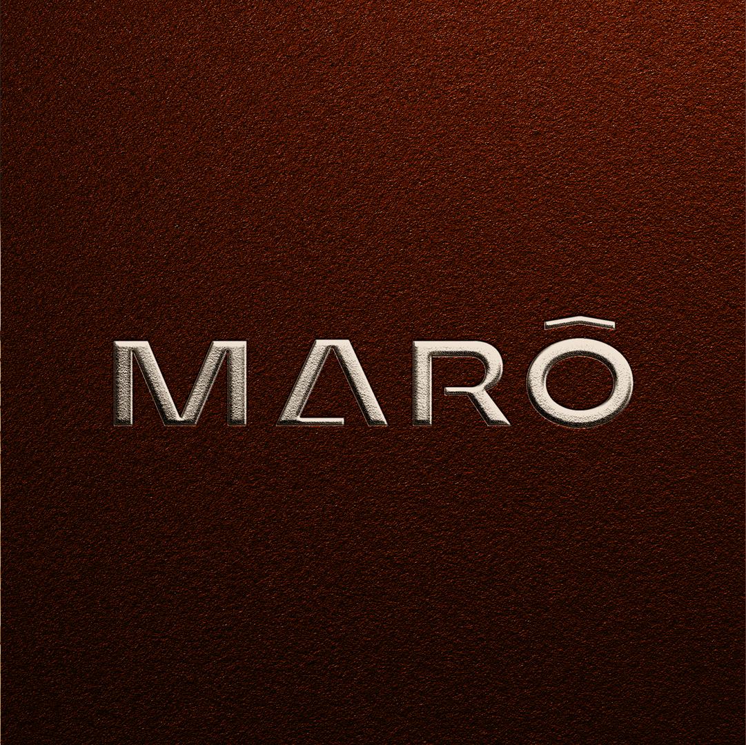 logotipo e identidade visual do restaurante marô de maceió alagoas