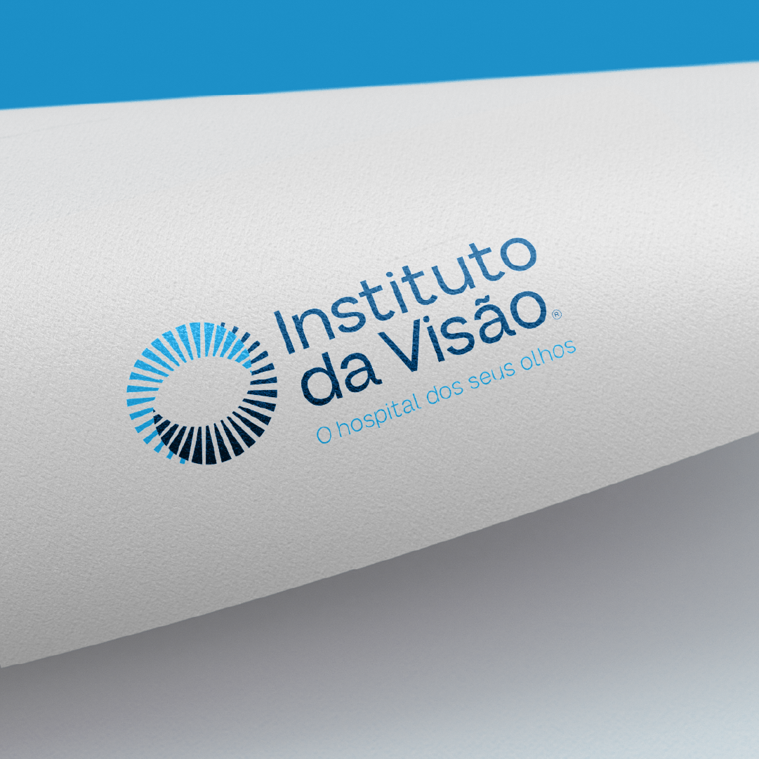 logotipo e identidade visual do Instituto da Visão de Maceió