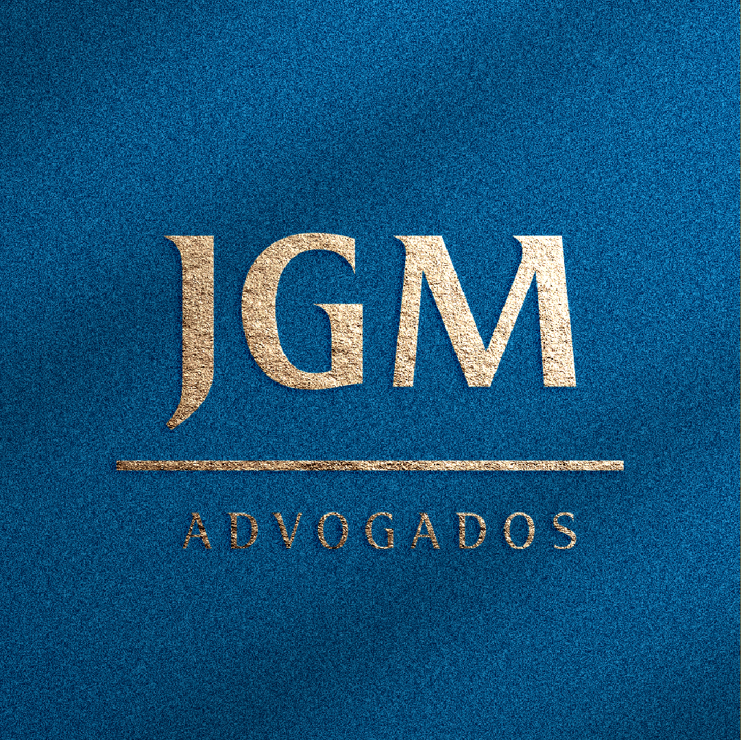 logotipo e identidade visual da JGM advogados