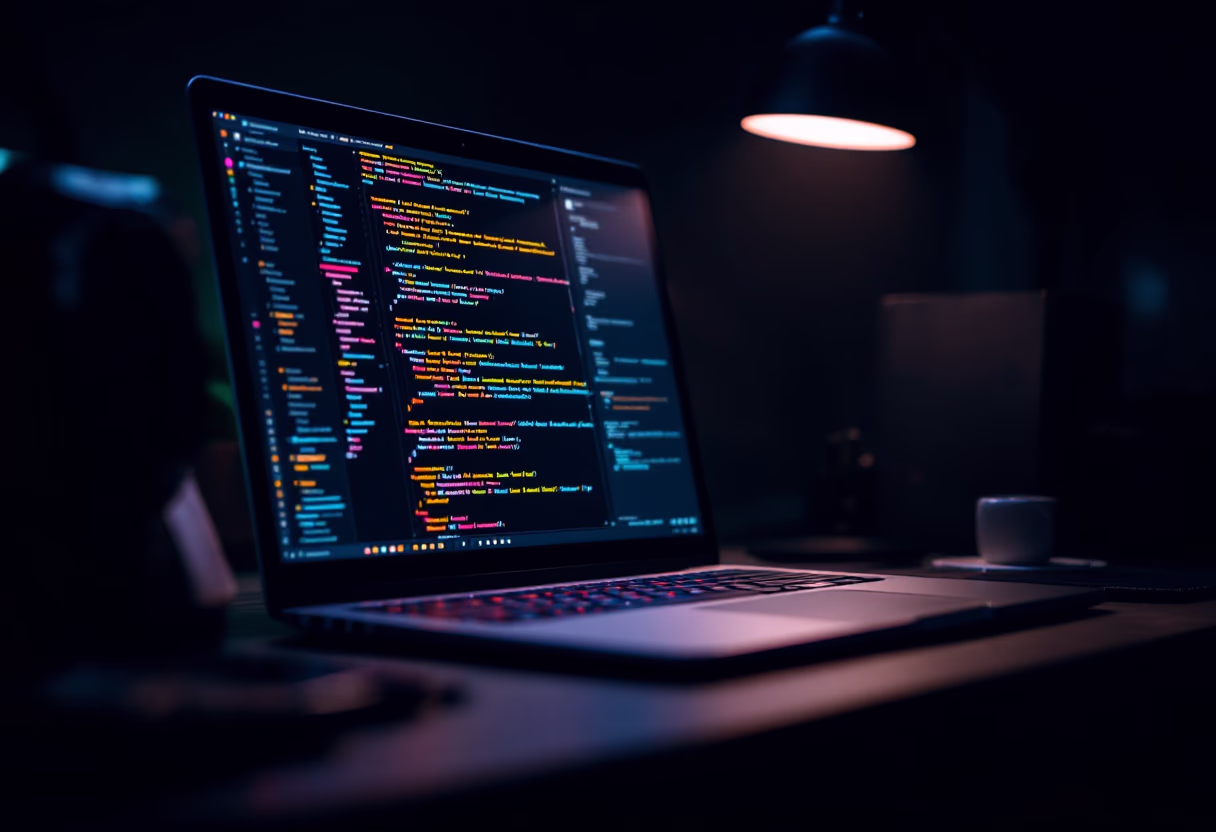 [digital project] image of programming and coding screenshots (for a game development company)
