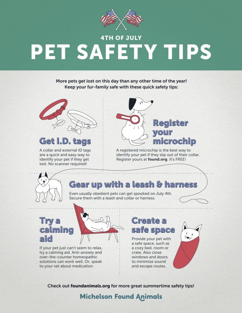 4th of July Safety Tips Infographic