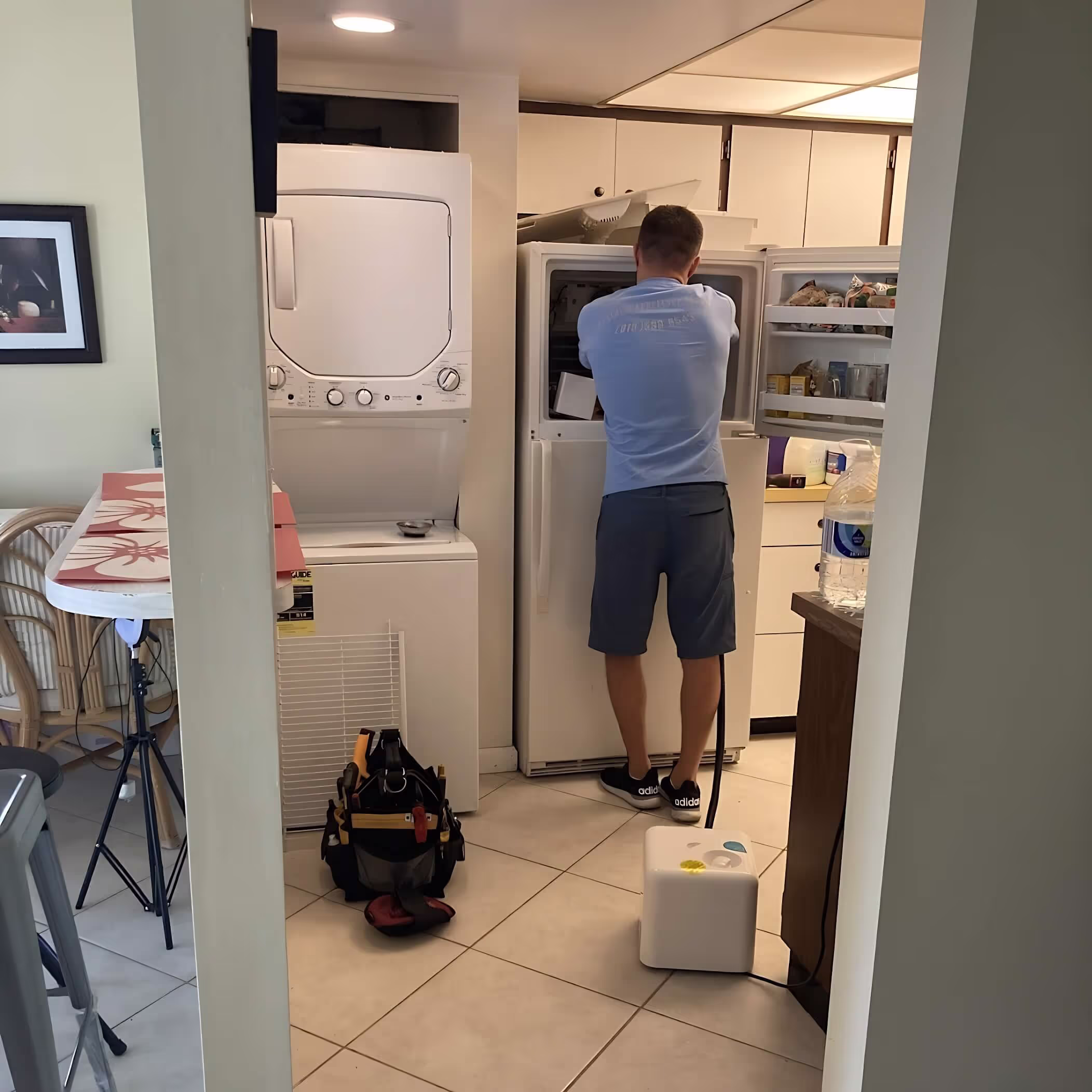 Refrigerator appliance repair