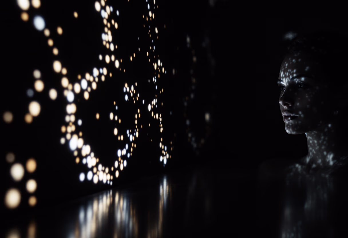 image of art installation (for an art gallery)