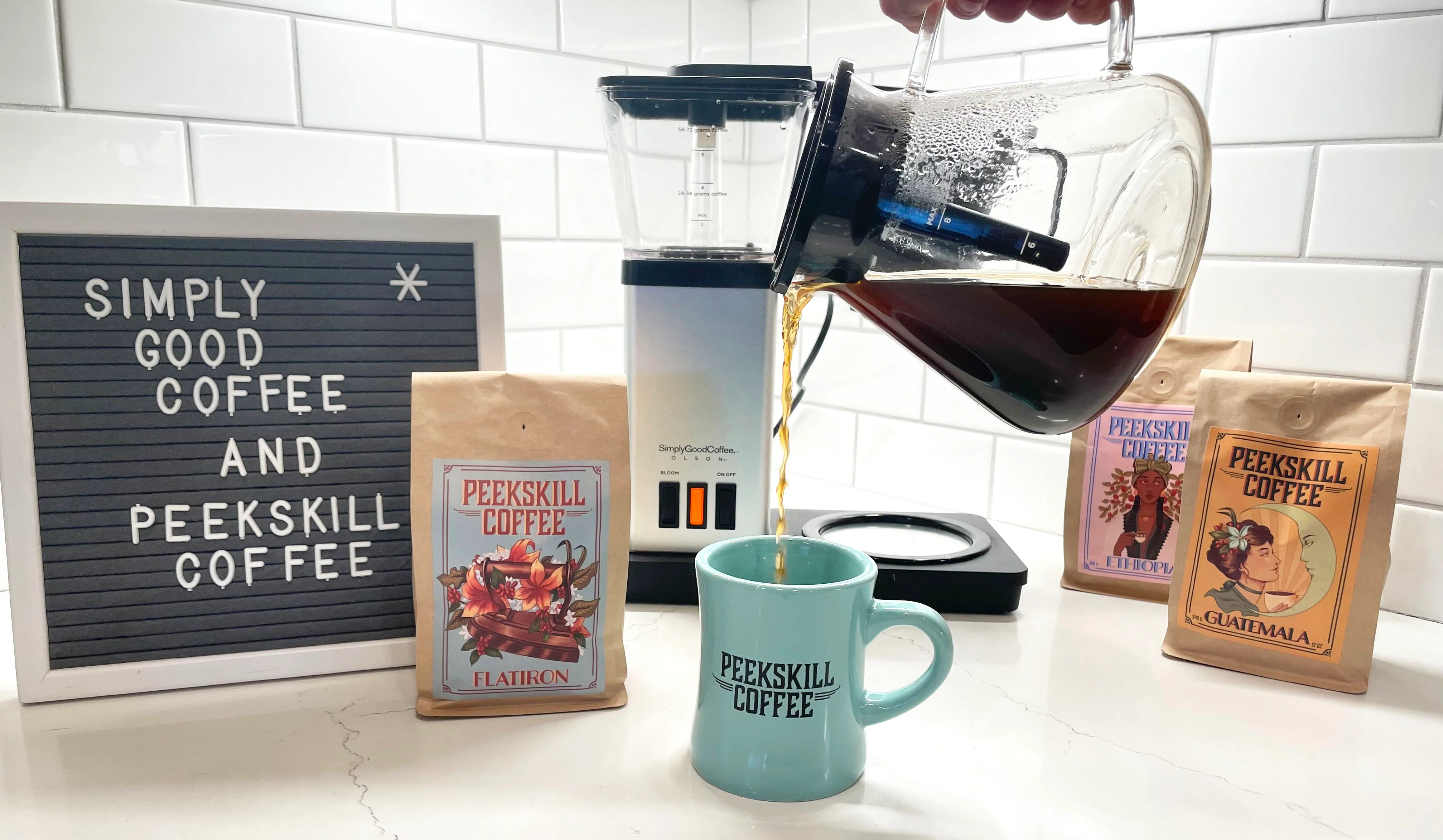 image of coffee being poured