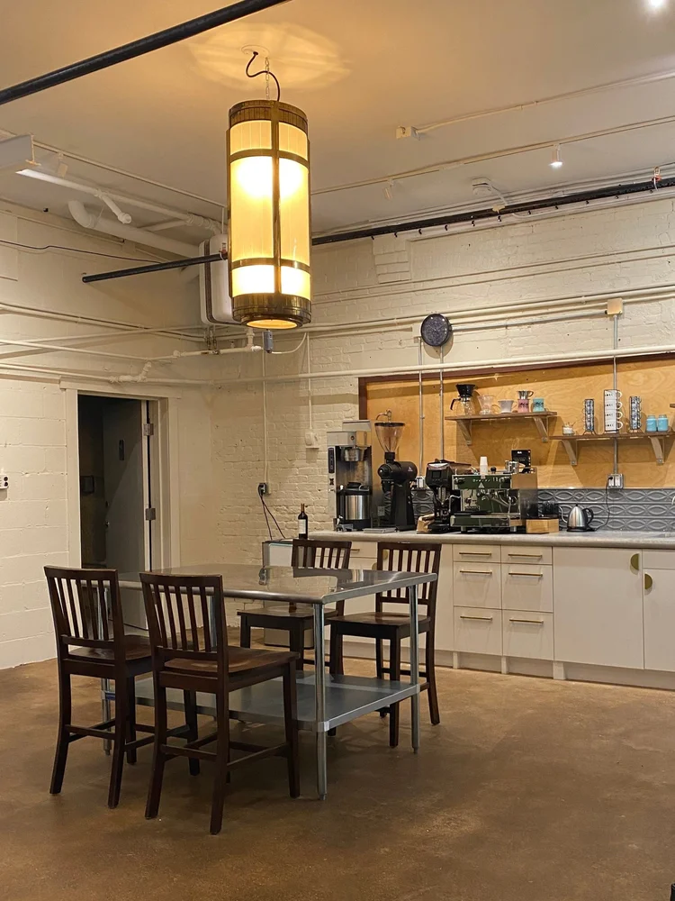 Community Cupping Room Interior