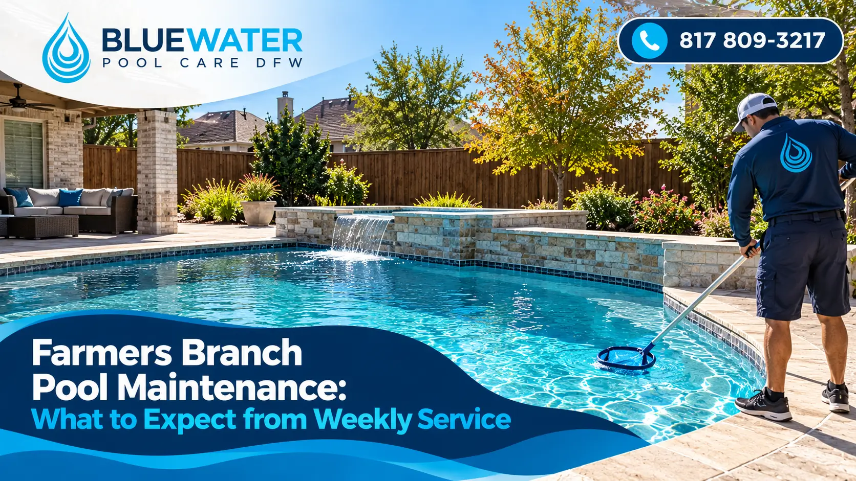 Farmers Branch Pool Maintenance: What to Expect from Weekly Service